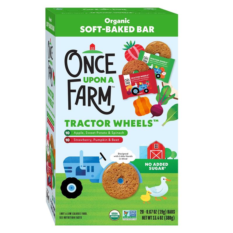 Once Upon A Farm Organic Tractor Wheels 20/0.67 oz