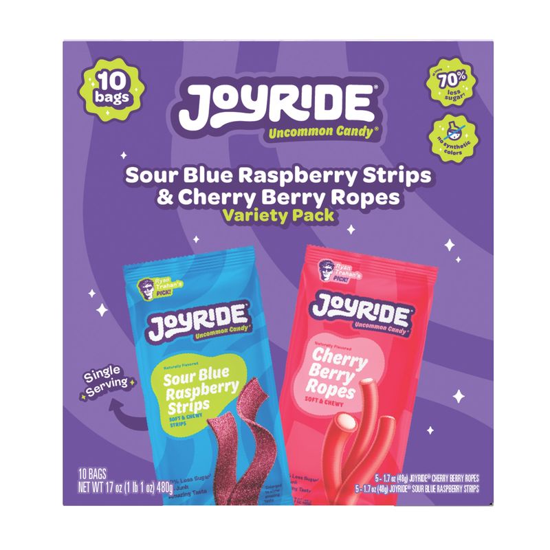 Joyride Variety Ropes & Strips 10ct 17 oz (1.06 Lbs)