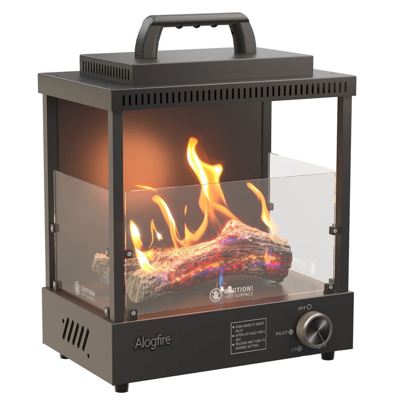 Alogfire Portable Fire Propane Gas Heater