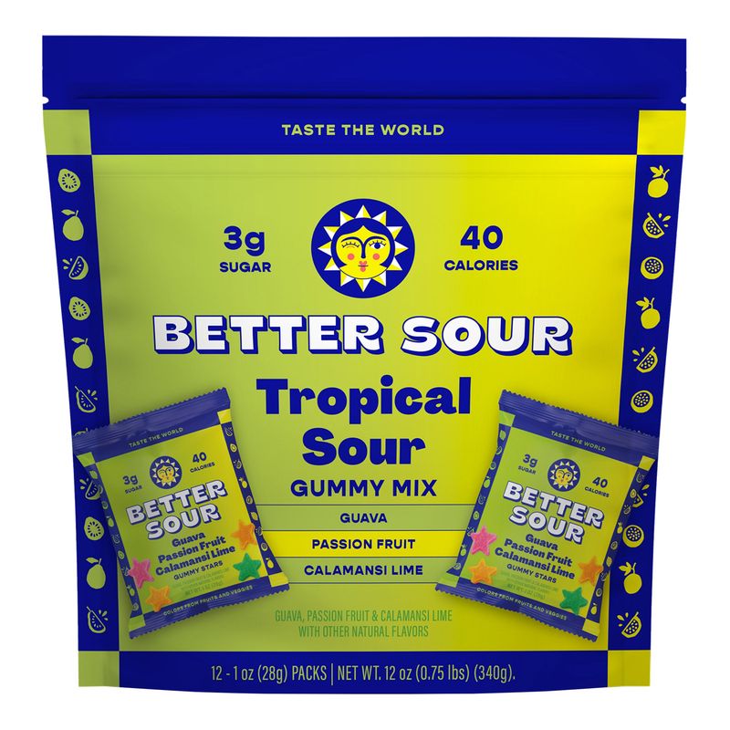 Better Sour Tropical Mix 12 Count Bag