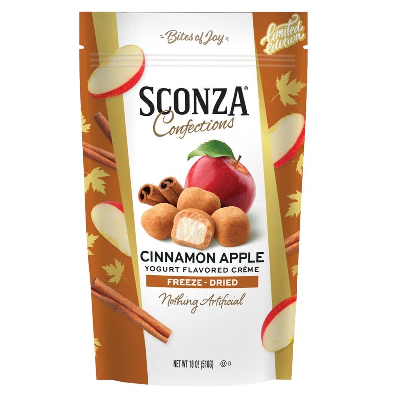 Sconza Freeze Dried Cinnamon Apple Yogurt-Creme 18 oz