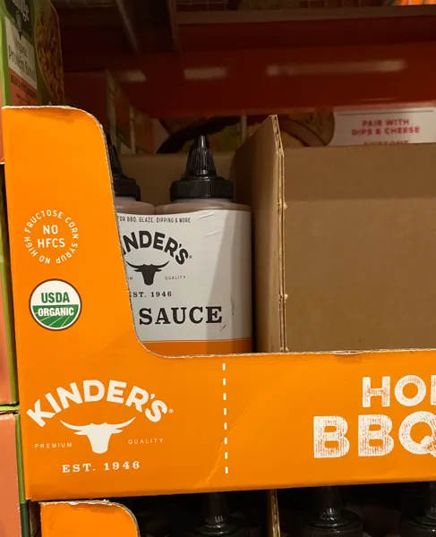 Kinder'S Organic Honey Hot BBQ Sauce 2/20 oz