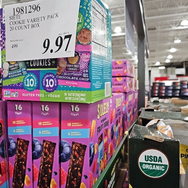 Siete Cookie Variety Pack 20 Count Box