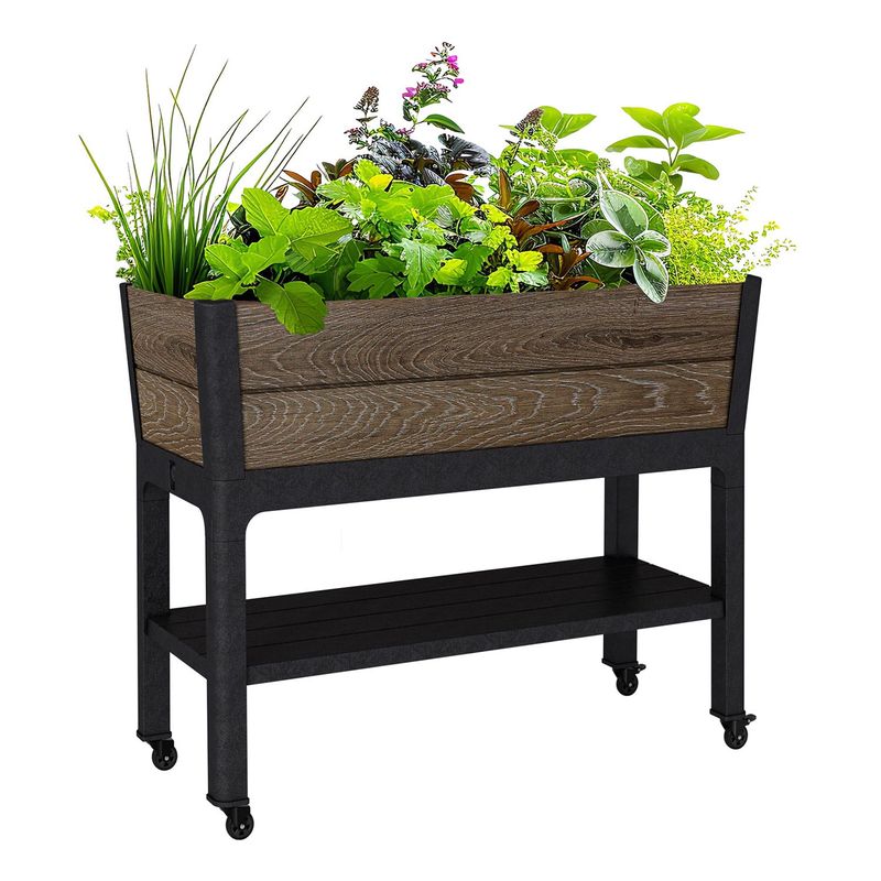 Keter Elevated Garden Bed With Castors