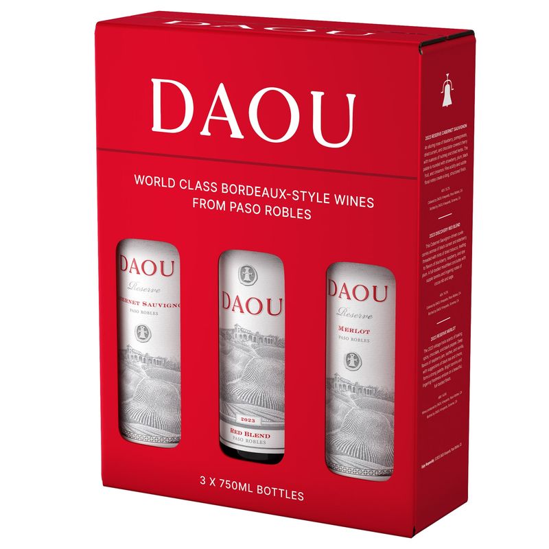 Daou Vineyards Wine Selection Paso Robles 3/750ml