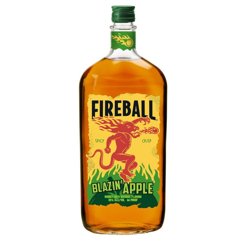 Fireball Blazin' Apple Whisky Canada 750ml