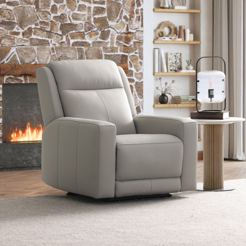 Simon Li Wren Leather Power Recliner