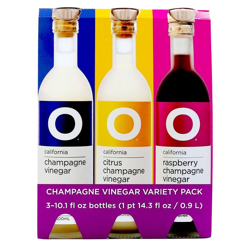 O California Vinegar 3 Pack 300ml Each