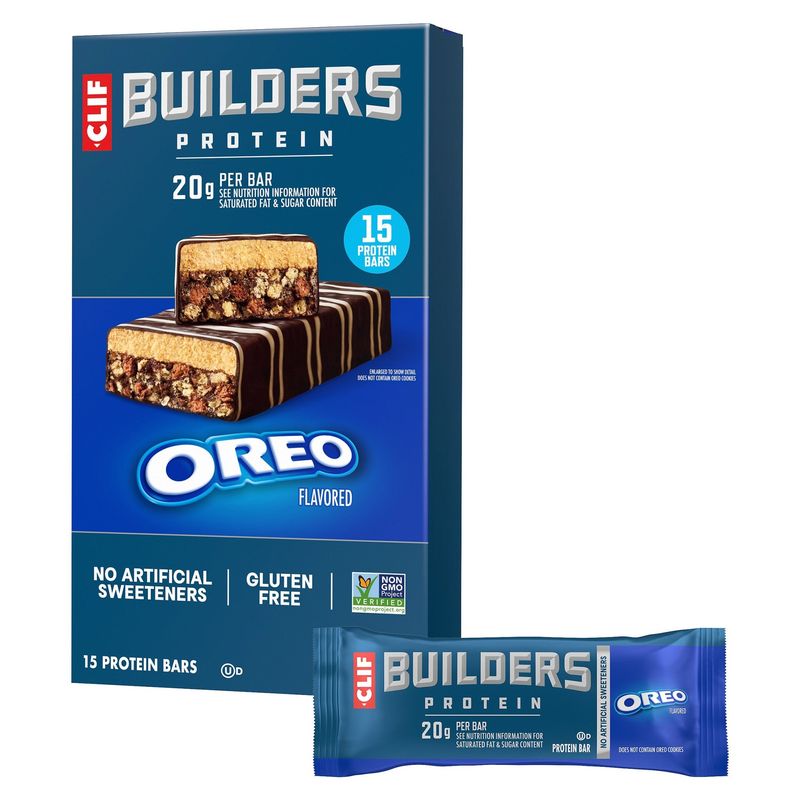 Clif Bar Builder'S Oreo 15/2.4 oz