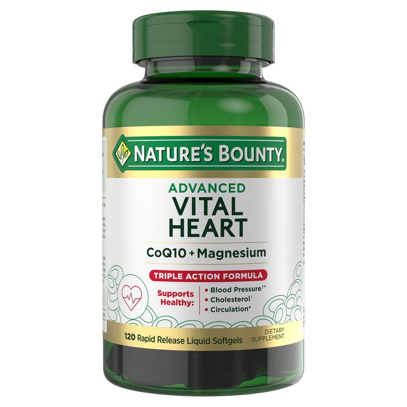 Nature'S Bounty Advanced Vital Heart, 120 Count