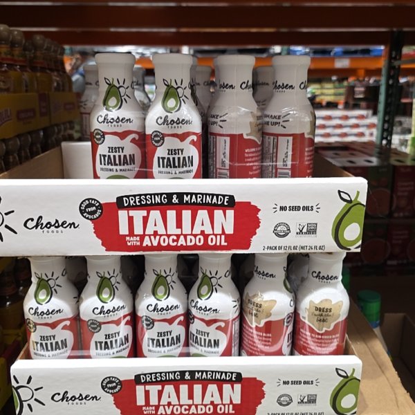 Chosen Foods Italian Dressing 2/12 oz