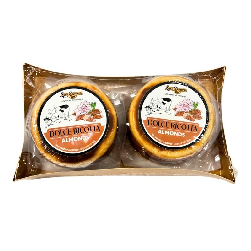 Guffanti Dolce Ricotta Almonds 2 Pack 7.05 Ounce Each