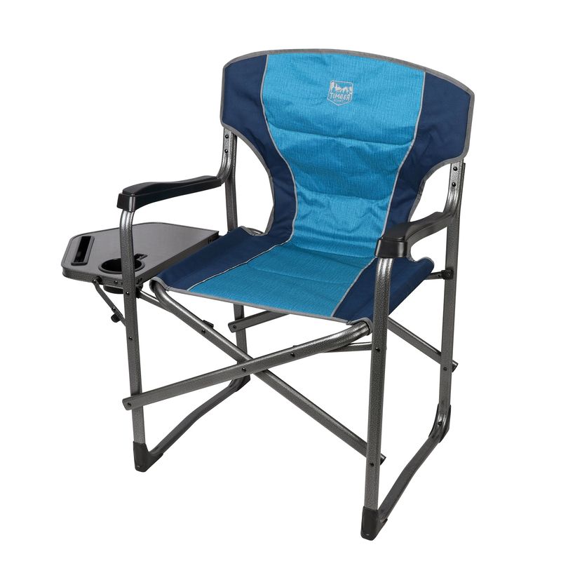 Timber Ridge Ergo Frame Directors Chair With Side Table