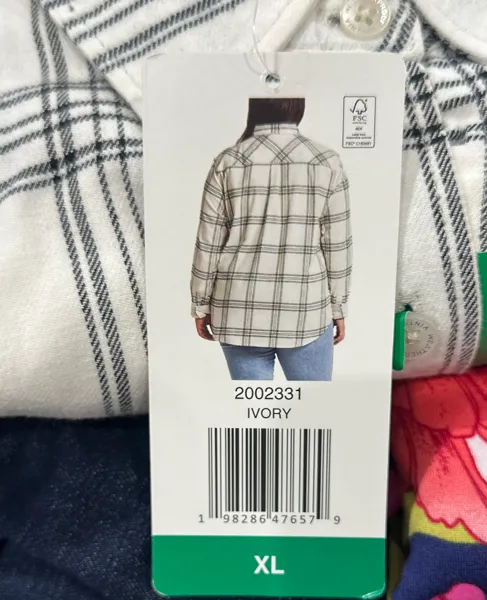 Weatherproof Vintage Women'S Flannel Shirt 1730042