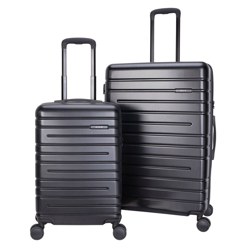 Ipack 2 Piece Hardside Luggage Set