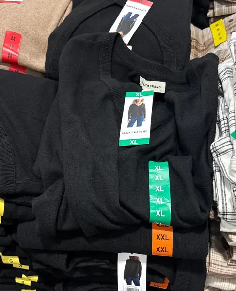 Lucky Brand Women'S V-Neck Sweater 12.97