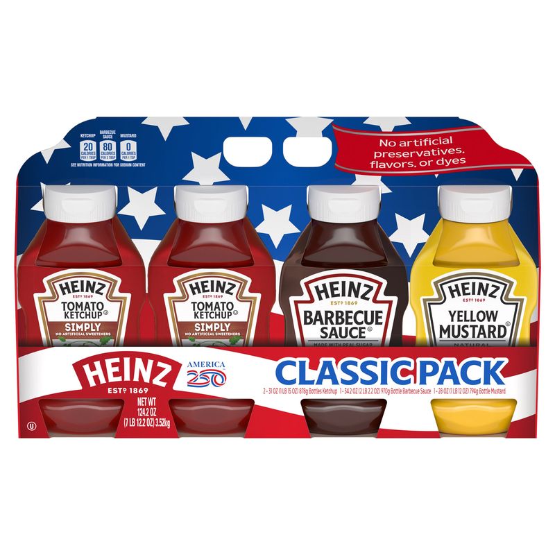 Heinz Classic Pack 124.2 Ounces