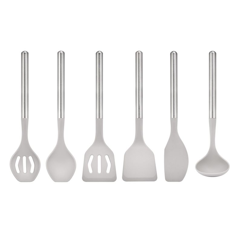 Sabatier 6pc Stainless Steel & Silicone Tool Set