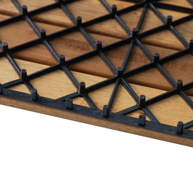 Nordic Wood Modular Wood Tiles 12¨x12¨ 10pk