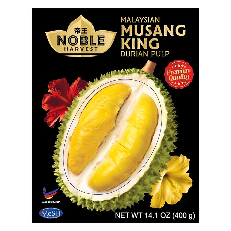 Noble Harvest Musang King Durian Pulp 14.1 Ounces