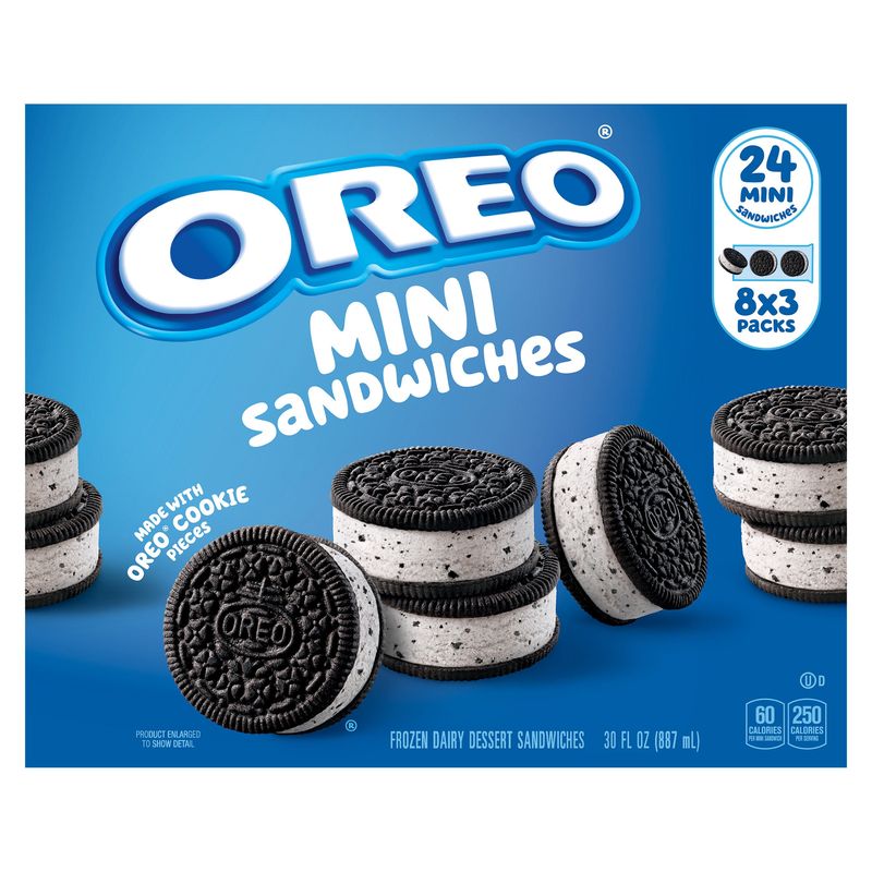 Oreo Mini Sandwiches 24 Count Box