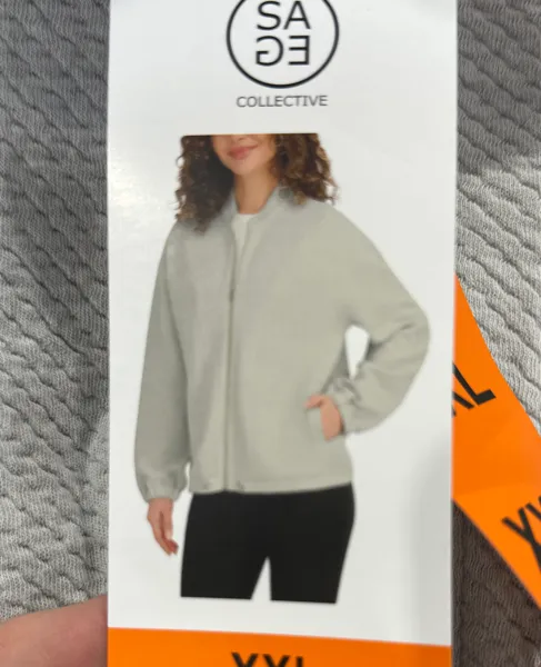 Sage Women'S Active Textured Full Zip