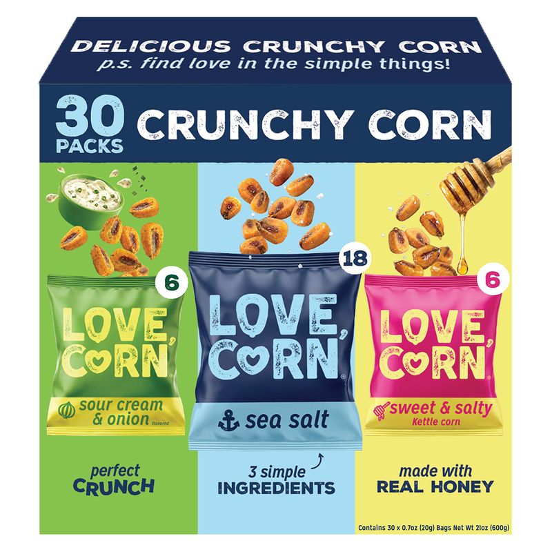 Love Corn Lunchbox Favorites 30 Count Box