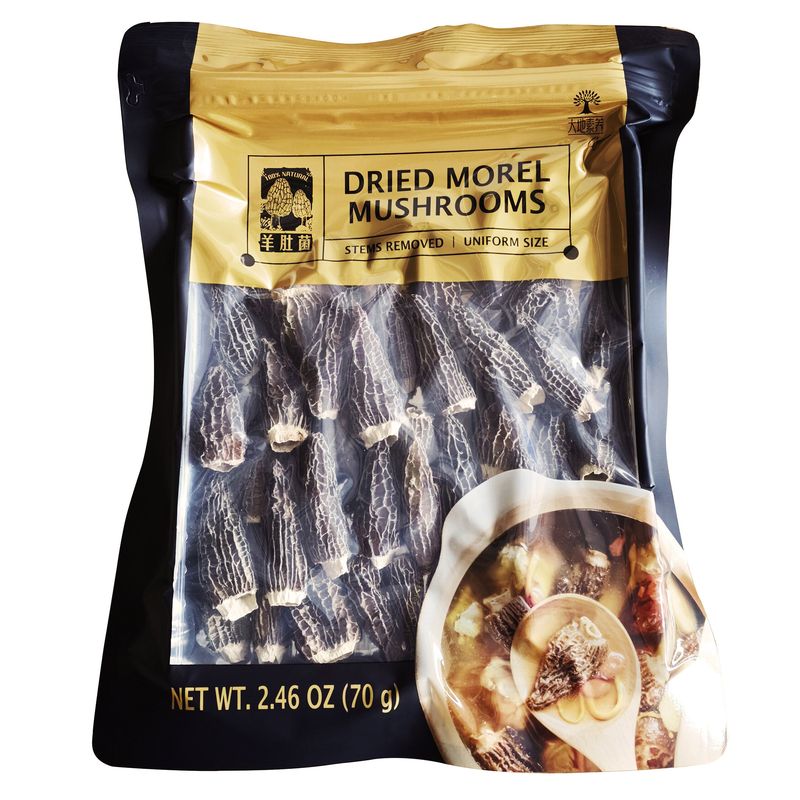 Grace Of Earth Dried Morel Mushrooms 2.47 oz