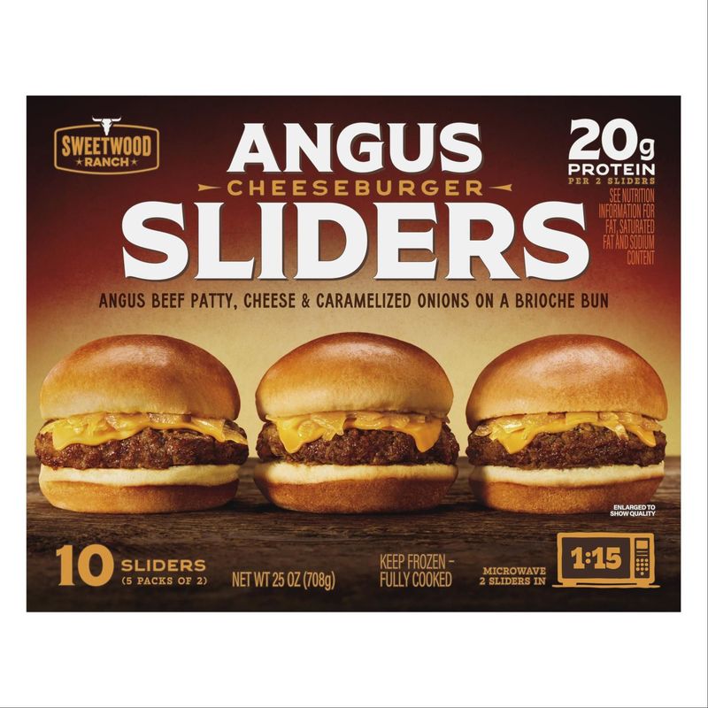 Sweetwood Ranch Angus Sliders 10 Pack 25 Ounces