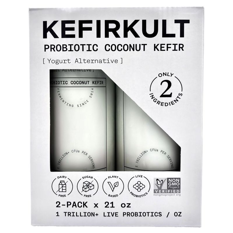 Kefirkult Probiotic Coconut Kefir 2/21 oz