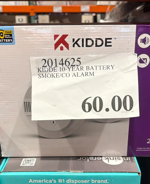 Kidde 10-Year Battery Smoke/Co Alarm