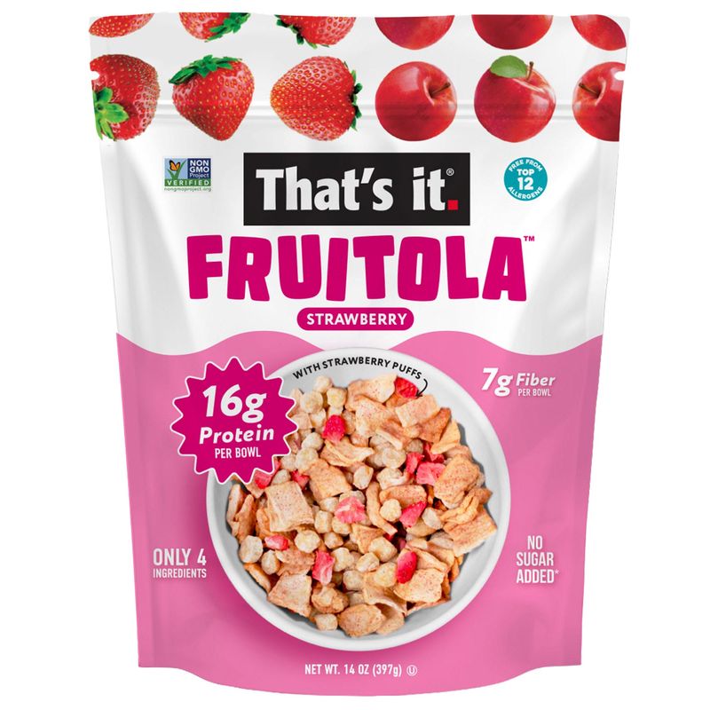 That'S It Strawberry Fruitola 14 Ounce Bag