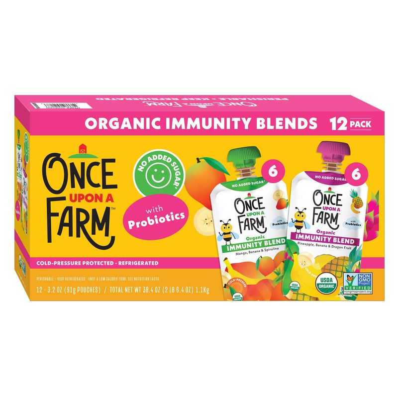 Once Upon A Farm Org Immunity Blend 12/3.2 oz
