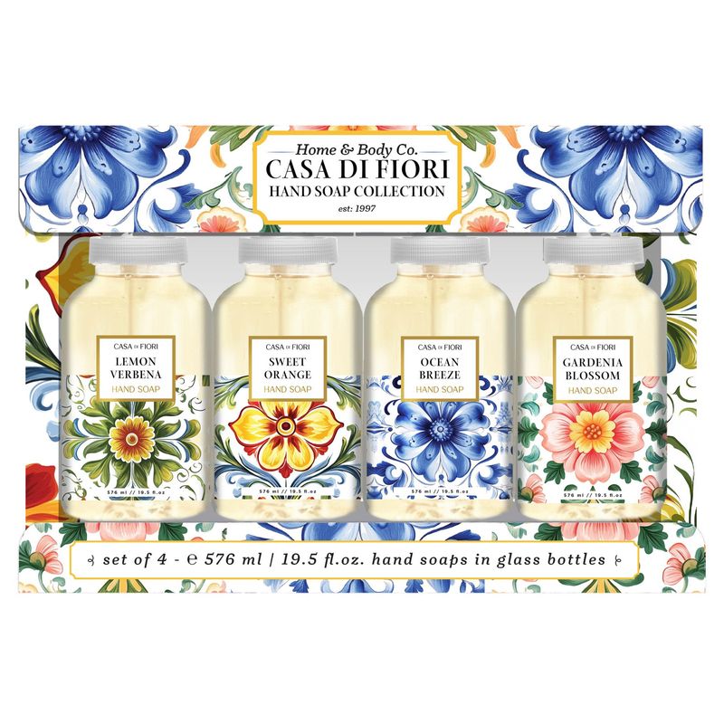H+b Casa Di Fiori Hand Soap 4/19.5 fl oz