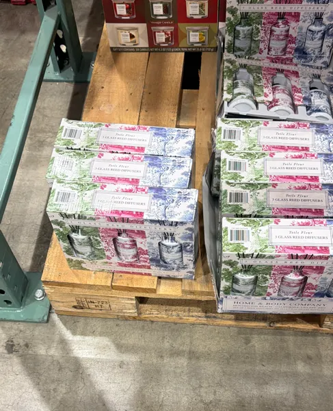 Home & Body 3 Glass Reed Diffusers