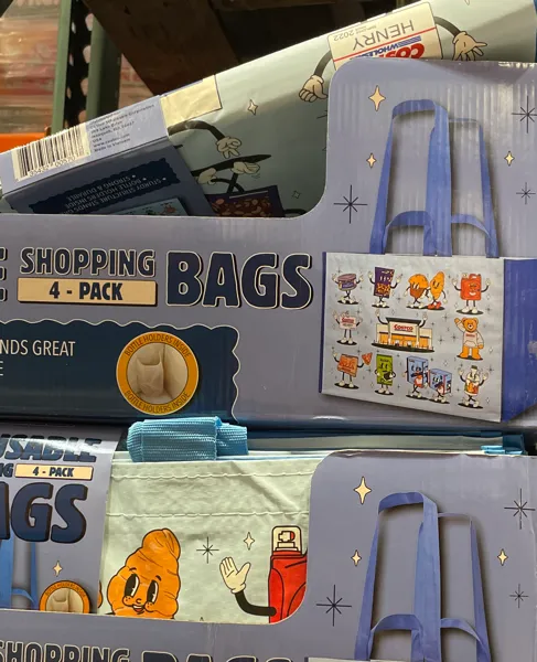 Keepcool Reuseable Bag Character V2 4 Pack