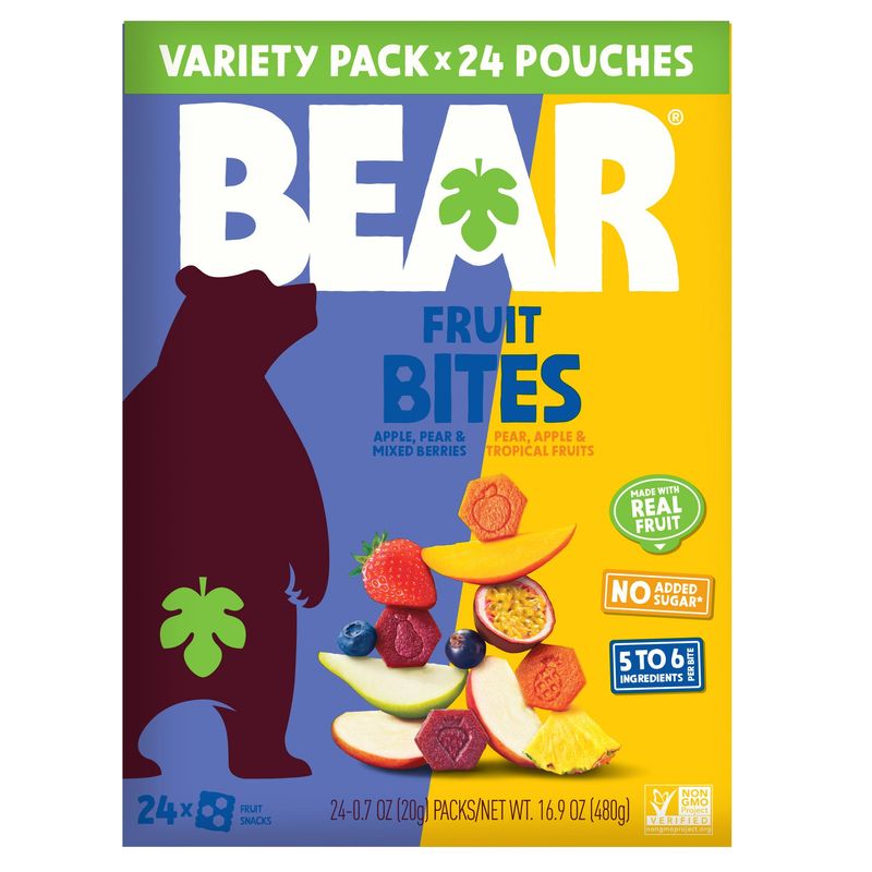 Bear Fruit Bites 24/0.7oz