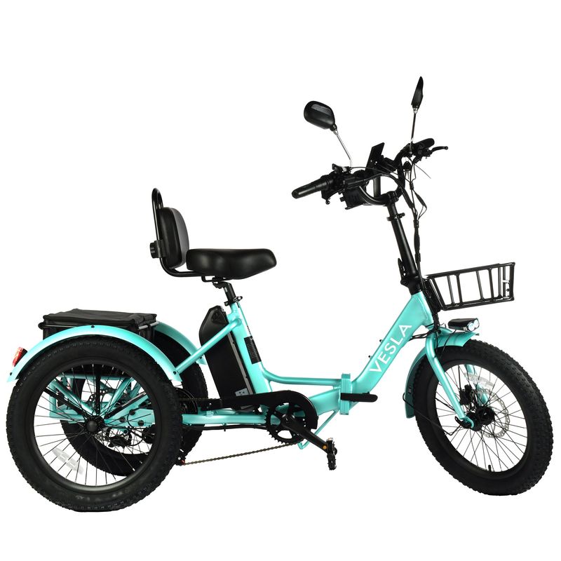 Vesla Foldable Fat Tire E-Trike * Verify Local Laws *