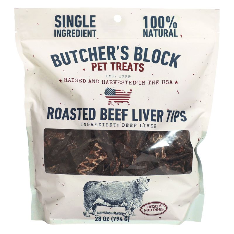 The Butchers Block Beef Liver Bites 28 oz