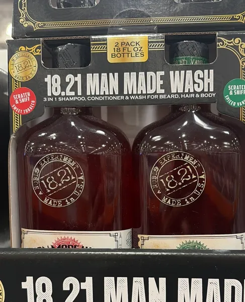 1821 Man Made Body Wash 2/18 fl oz