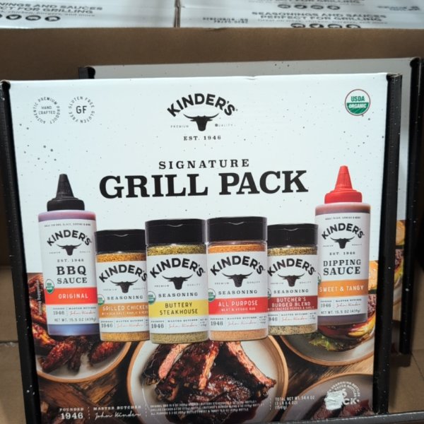 Kinder'S Organic Signature Grill Pack 54.4 oz