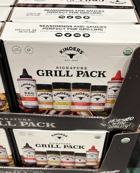 Kinder'S Organic Signature Grill Pack 54.4 oz