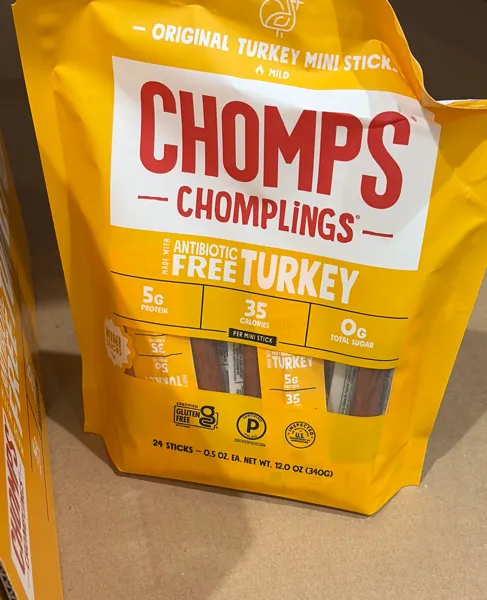 Chomps Turkey Chomplings 12 Ounce Bag