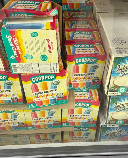 Good Pop Electrolyte Fruit Pops 28 ct