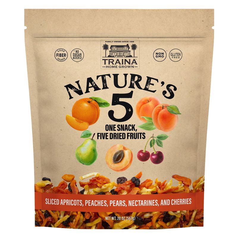 Traina Nature'S 5 Fruit Blend 20 Ounces