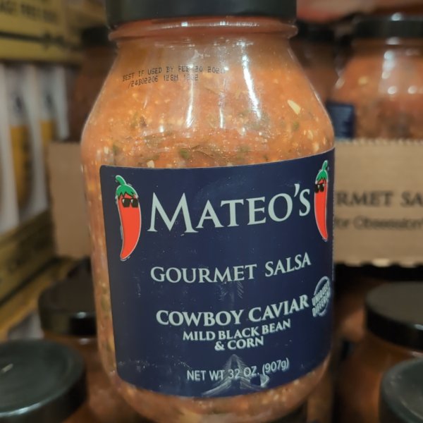 Mateo'S Cowboy Caviar Salsa 32 oz