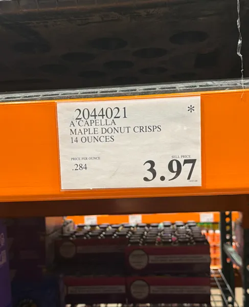 A'Capella Donut Crisps 14 Ounces