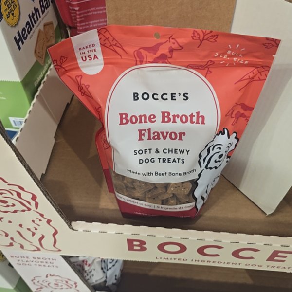Bocce'S Bakery Soft Chewy Bone Broth Dog Treats 32 oz