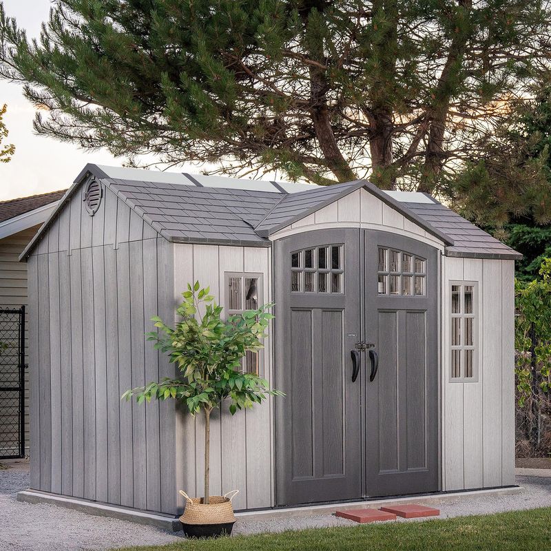 Lifetime Side Entry Shed 10x8