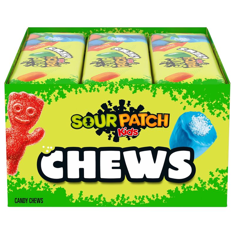 Sour Patch Kids Chews - King Size 18 Ct/1.90 oz